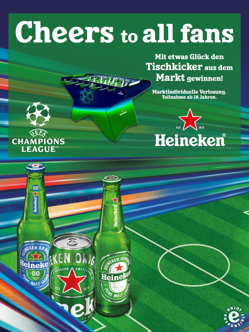 Heineken Aktions Header